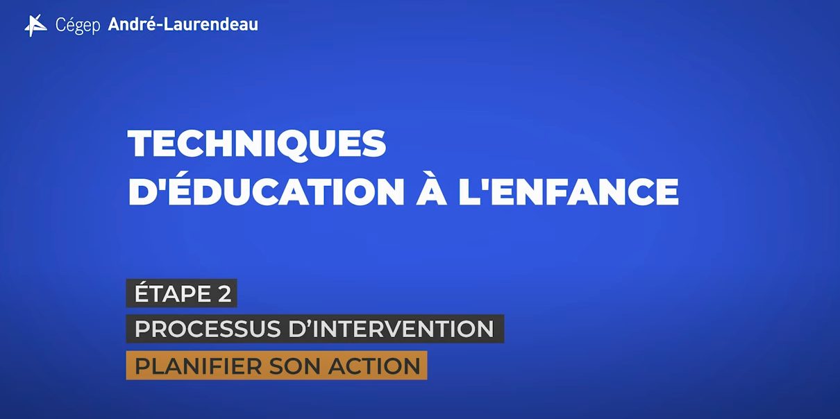Étape 2 : Planifier son action